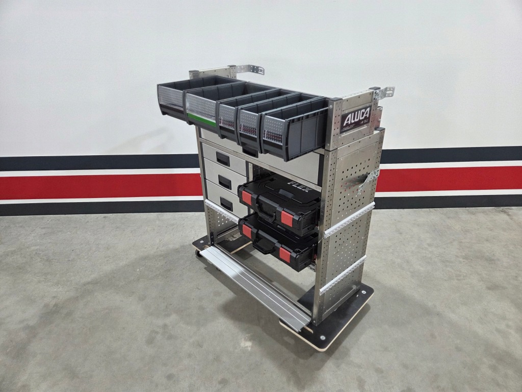 Regały к автобус szafki полка обшивка сервисная warsztat набор aluca Оригинал