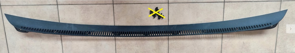 фото №1, Volvo xc60 2009 - 2013 молдинг капот жабо