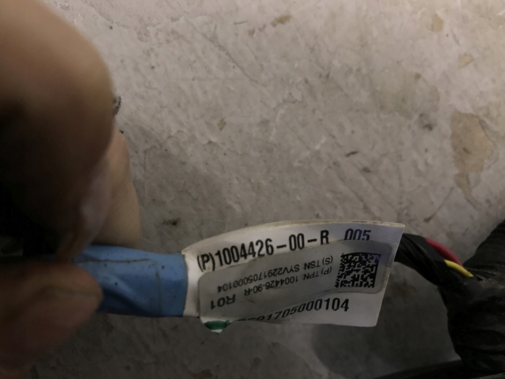 фото №4, Електропроводка джгут двері задня права tesla model s