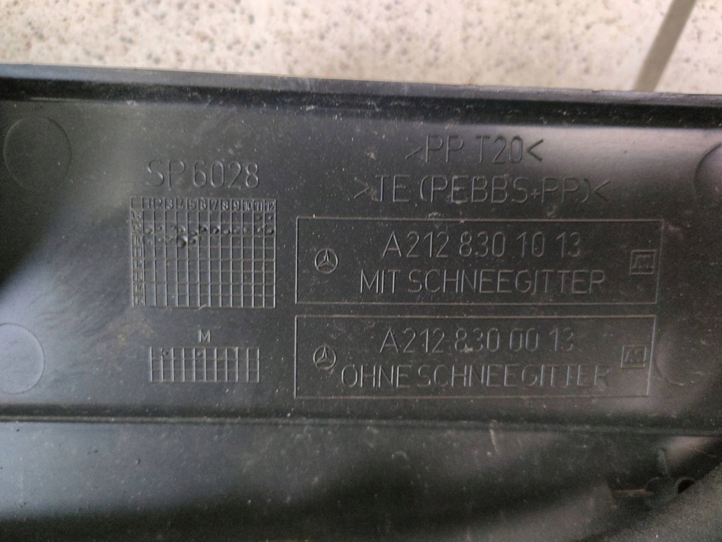 фото №6, Жабо mercedes-benz e-class w212 w212 2011 a2128301013