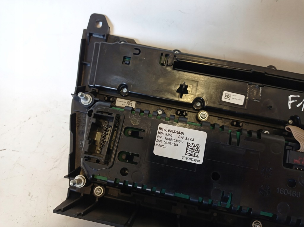 фото №8, Панель радио кондиционера bmw f11 9263746