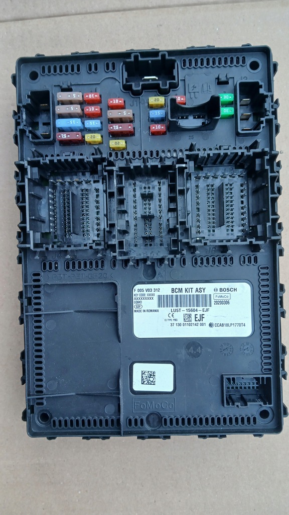 фото №1, Ford fiesta mk8 1.5 tdci коробка модуль bsi lu5t-15604-ejf