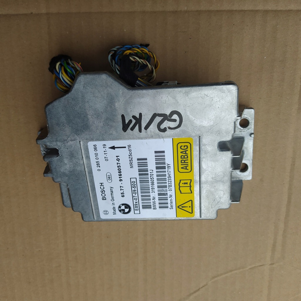 фото №1, Bmw 3 e90 e91 модуль датчик подушка безпеки 9166057