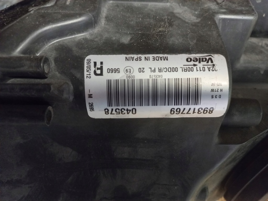 фото №5, Лампа правая audi a5 ксенон правый eur