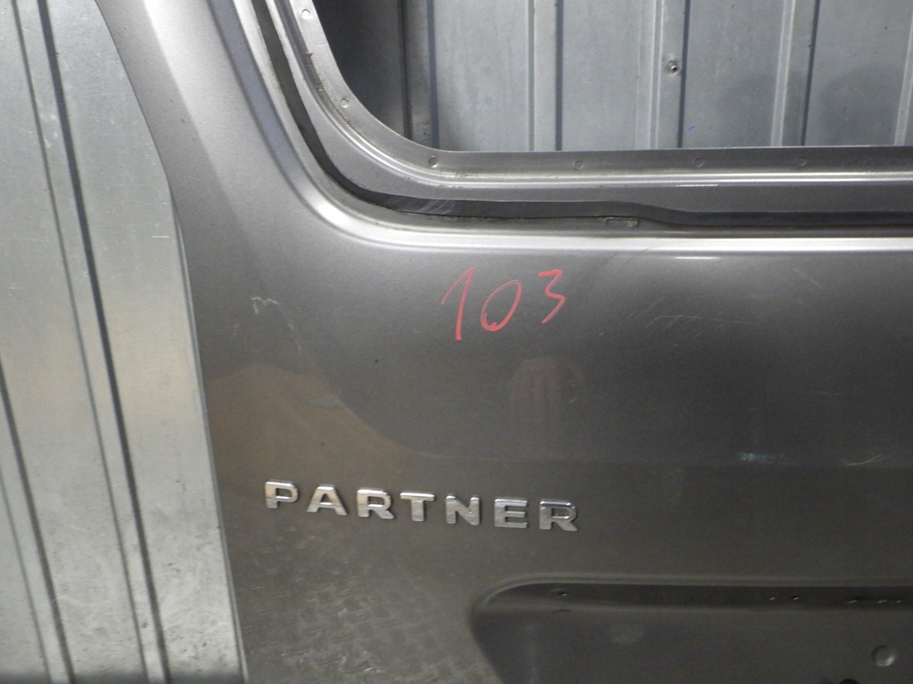 фото №10, Крышка багажника задняя багажника partner tepee