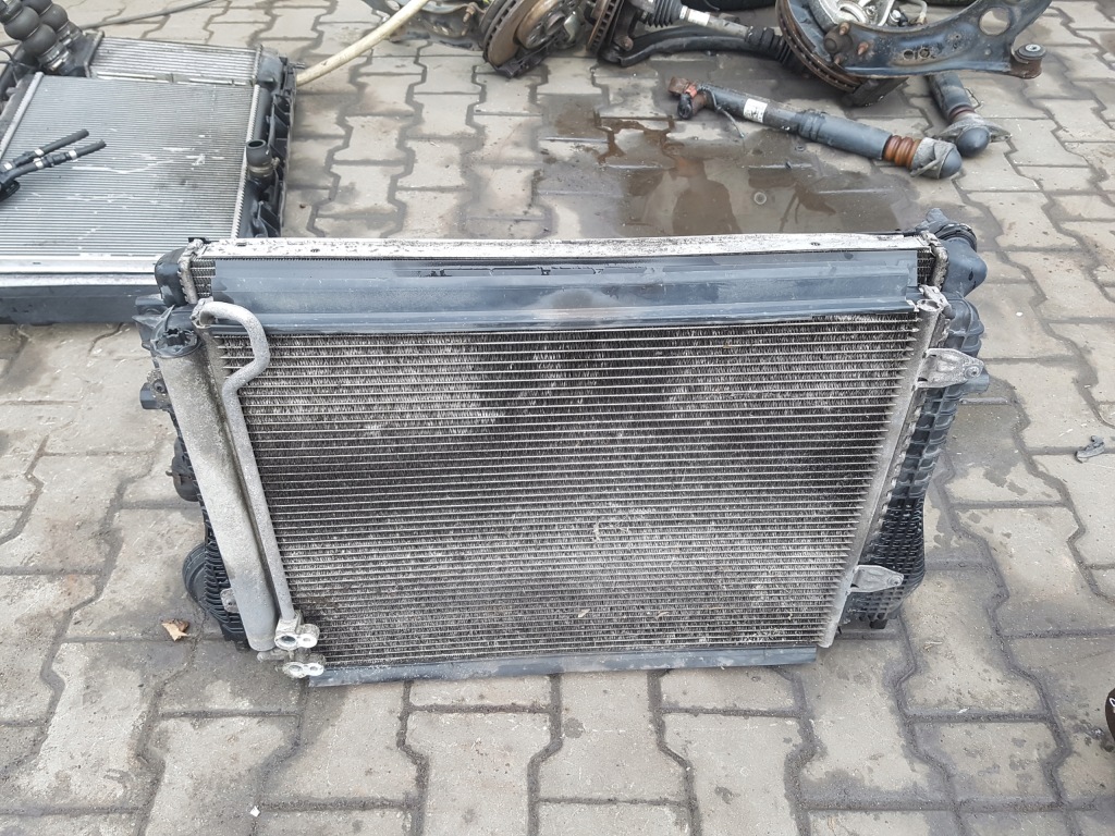 фото №1, Vw passat cc 08-12r 2.0 tdi радиатор вентилятор