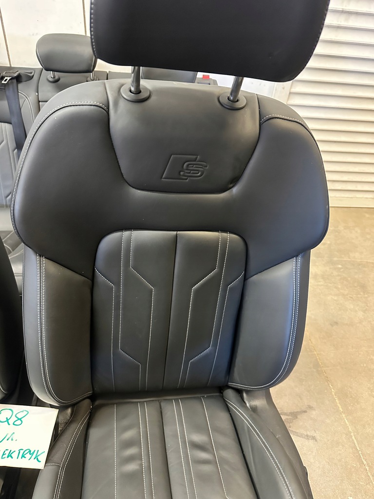 фото №12, Audi q8 4m8 s-line сиденья спинка сиденье europa кожа w1.