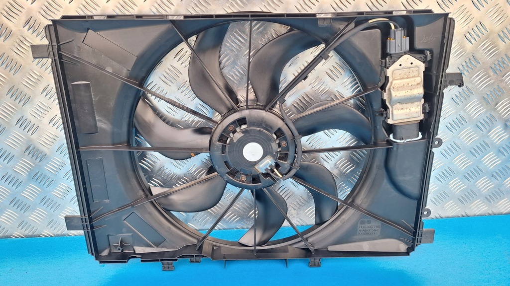 фото №6, Mercedes w176 w246 w117 w156 вентилятор радиатора