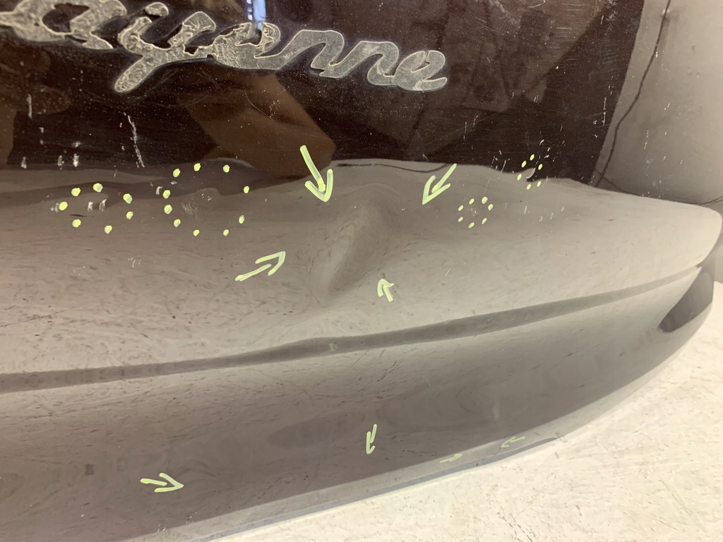 фото №9, Porsche cayenne coupe 9y3 19- кришка багажника кришка задня