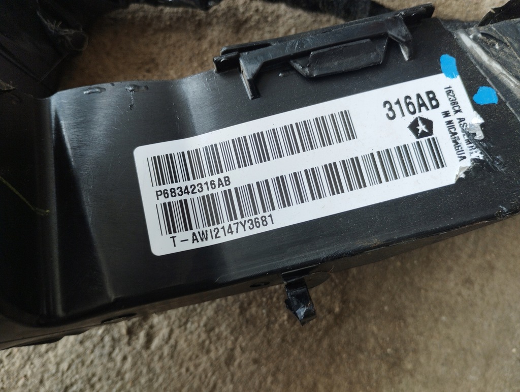 фото №10, Dodge ram 1500 09- джгут електропроводка панелі консолі 68342316ab usa