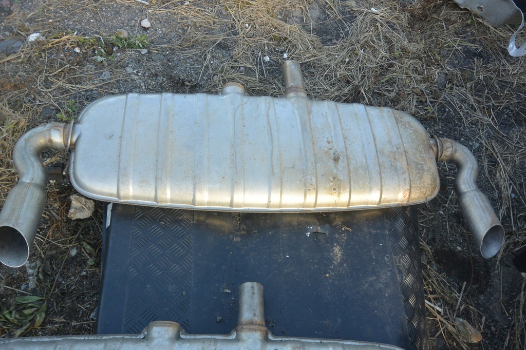 фото №9, Гаситель конечный выхлоп насадки audi q7 4l 3.0 tdi