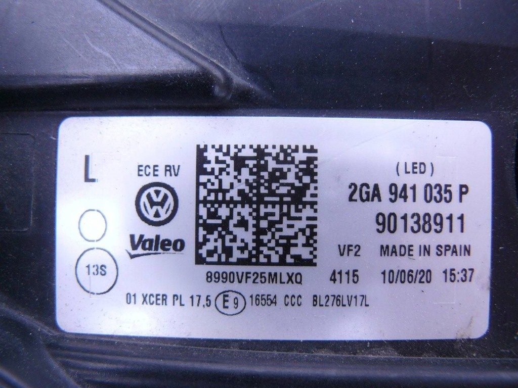 фото №14, Vw t-roc лампа передня ліва full led