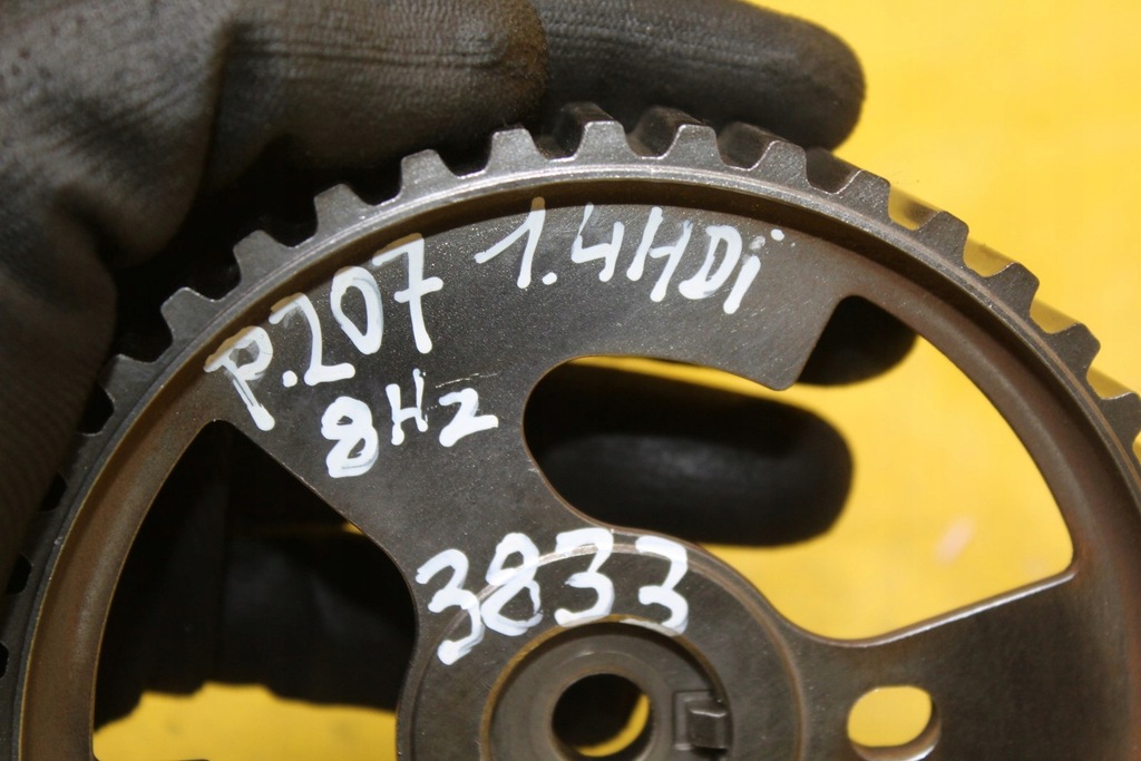 фото №7, Колесо вала розподільного валу peugeot 207 1.4 9648235180