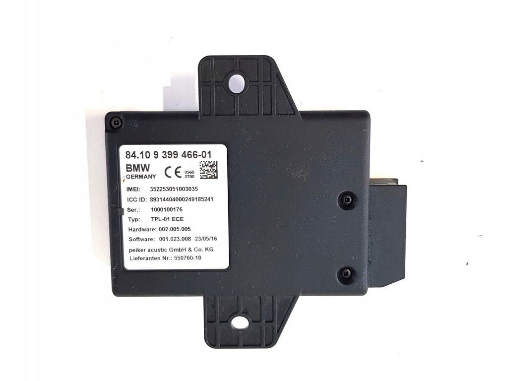 фото №1, Mini clubman f54 f55 f56 модуль telematic 16r.