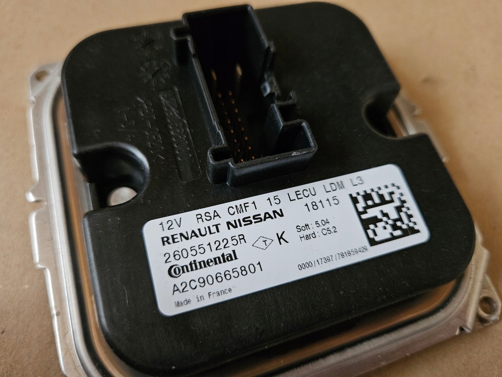 фото №7, Преобразователь модуль led renault kadjar nissan