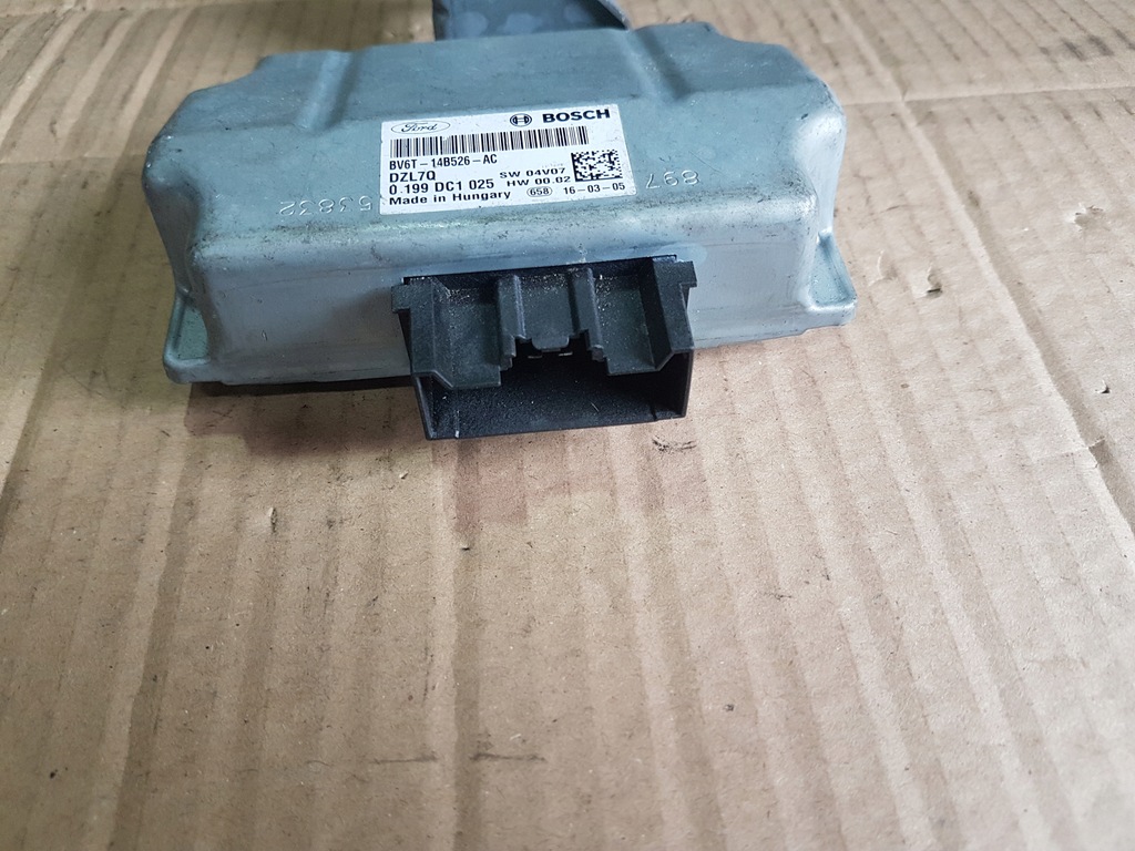 фото №3, Ford focus mk3 модуль напряжения bv6t14b526-ac