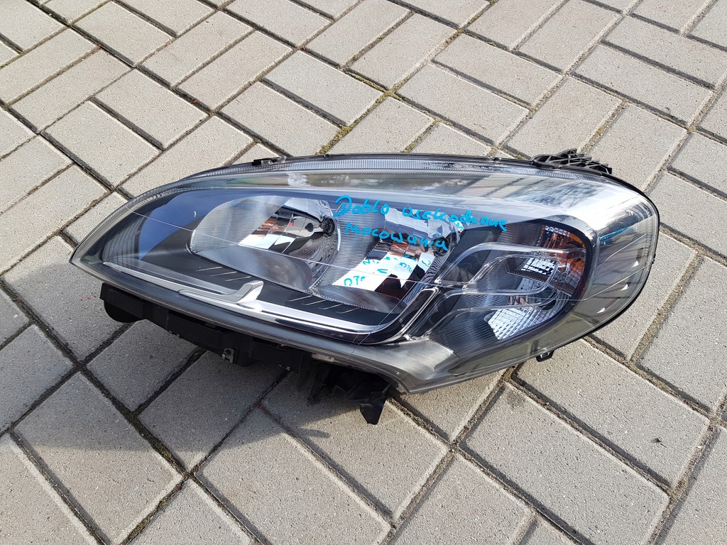 фото №1, Лампа ліва лівий перед передня fiat doblo ii 2 fl