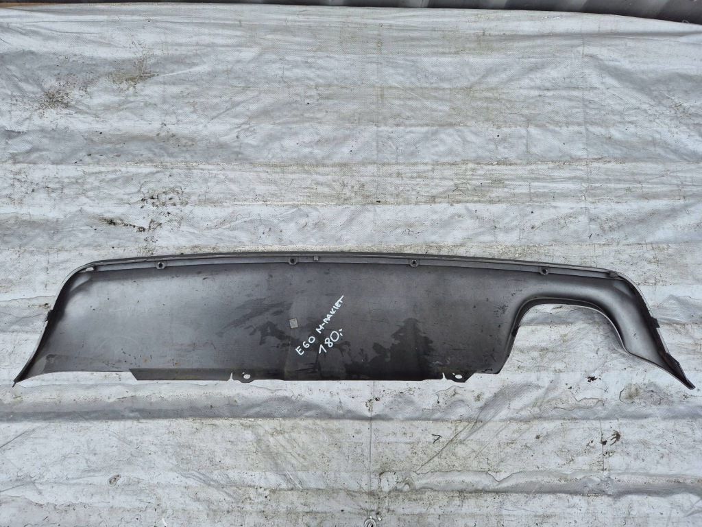 фото №7, Bmw 5 e60 e61 04- m-pakiet дифузор накладка заднього бампера 7896629