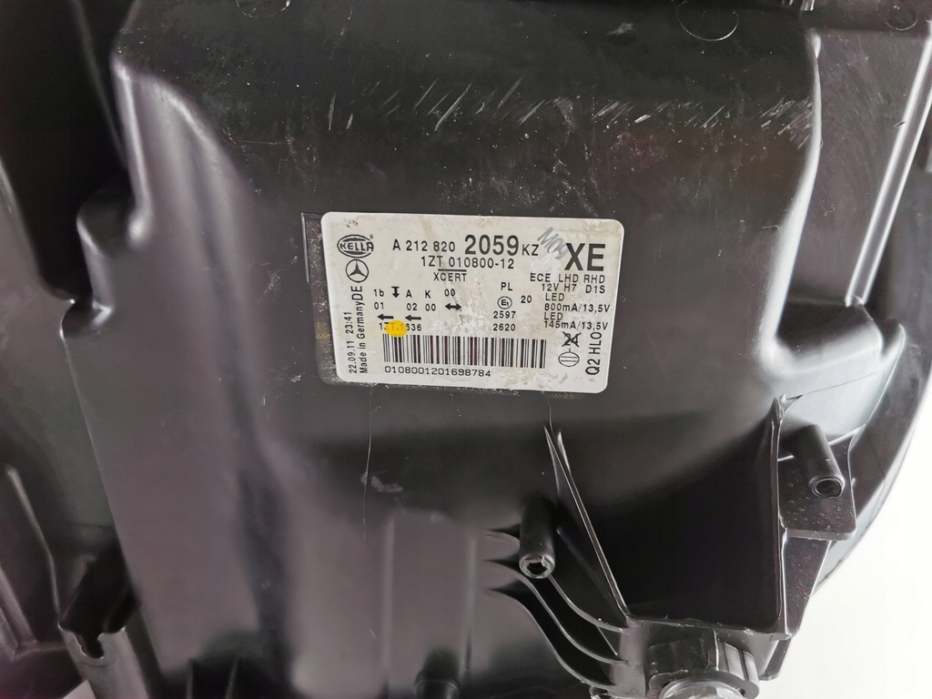 фото №11, Mercedes e klasa 212 ксенон лівий правий фара лампа w212