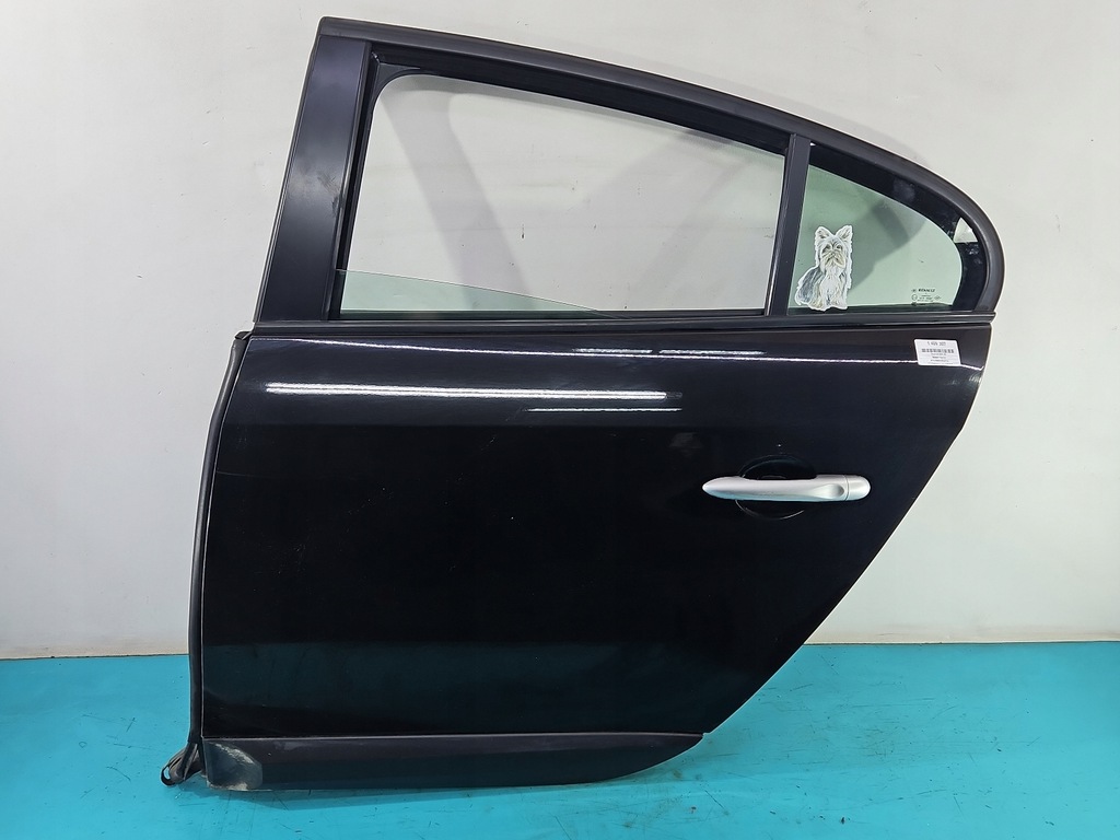 фото №1, Двері задня ліва renault fluence sedan 4d чорний