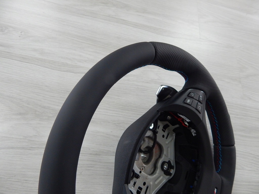 фото №7, Bmw x5 x6 e70 e71 воздуховод nowa кожа sport m-pakiet лепестки переключения