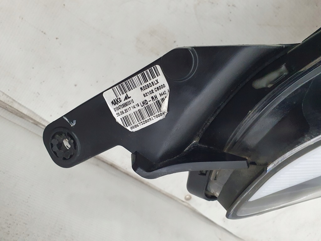 фото №11, Hyundai i20 2 ii 14-18 лампа правая правый перед передняя 92102 c8000