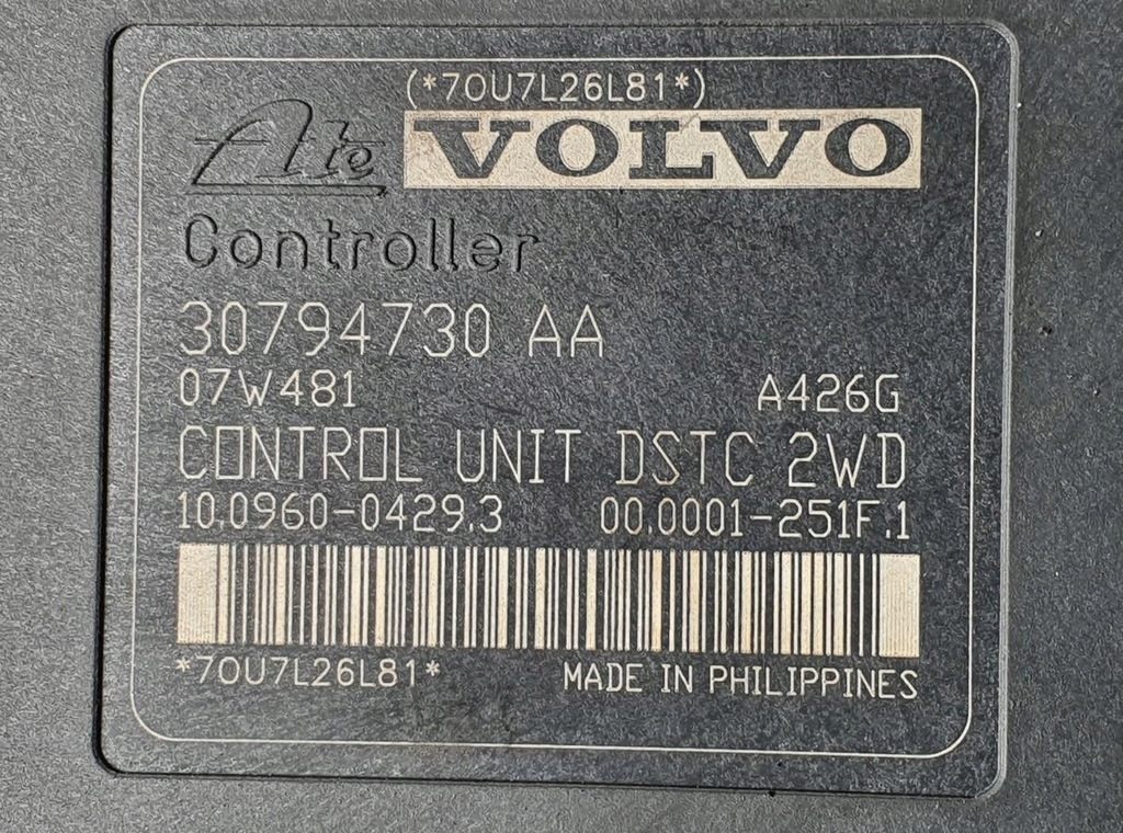 фото №7, Насос тормозная abs volvo c70 ii 2.0 d 30794730