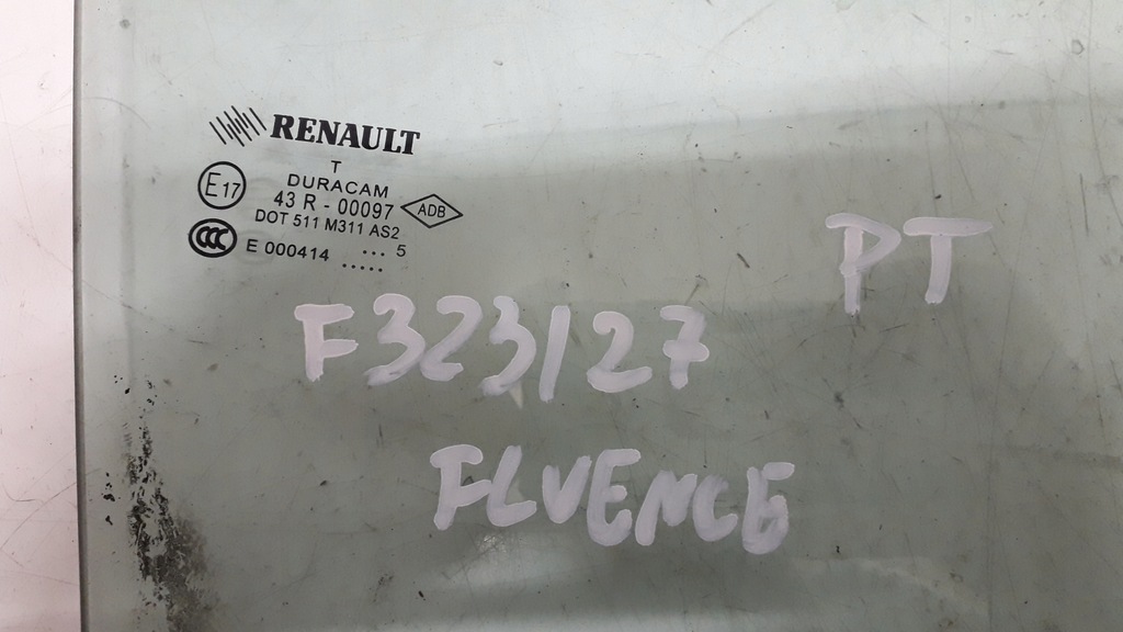 фото №4, Renault fluence стекло правый задняя