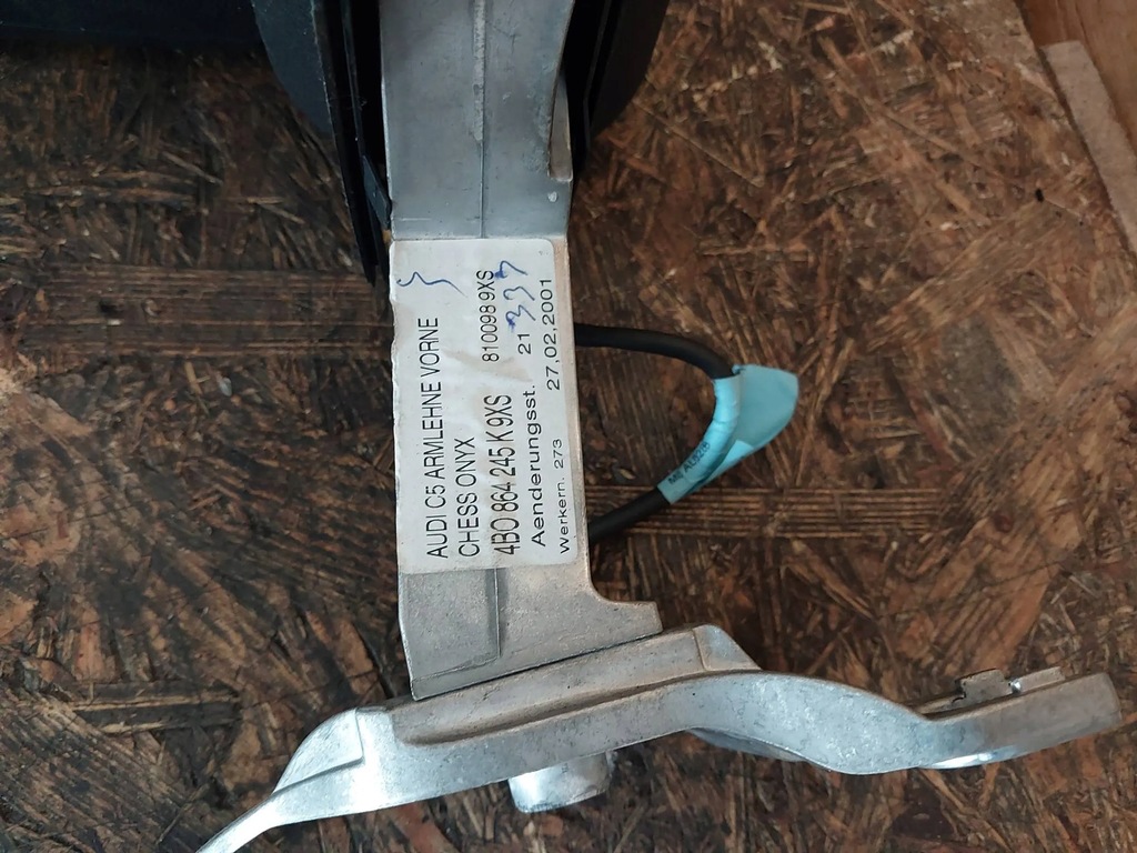 фото №12, Подлокотник audi a6 c5 кожа чёрный