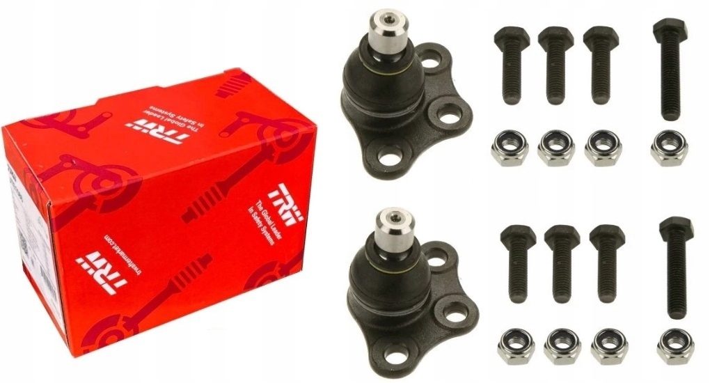 фото №1, 2x trw шарова опора важеля l/p citroen c2 c3 i ii peugeot 1007 2002-