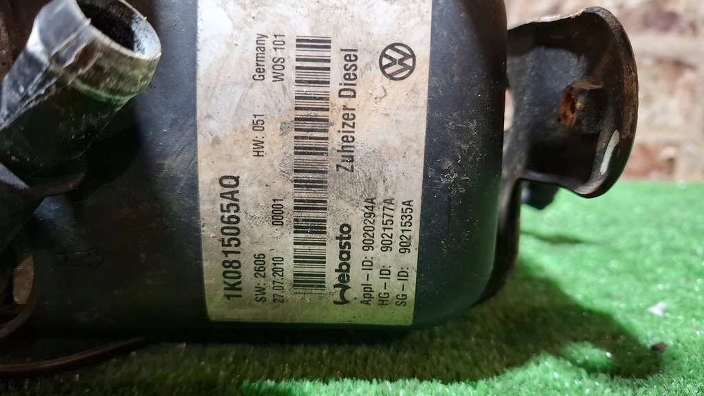 фото №7, Volkswagen touran i обігрівач стояночний webasto 1k0815065aq 9020876a