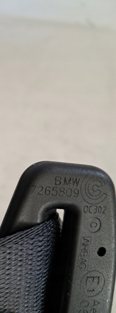 Ремень безопасности левая перед bmw 1 f21 7265809 с Разборки