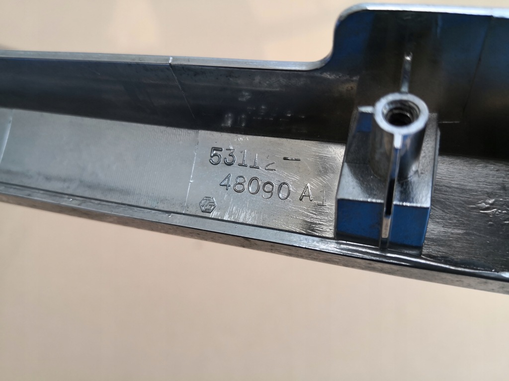 фото №15, Toyota highlander ii 07- хром бампер перед решётка радиатора