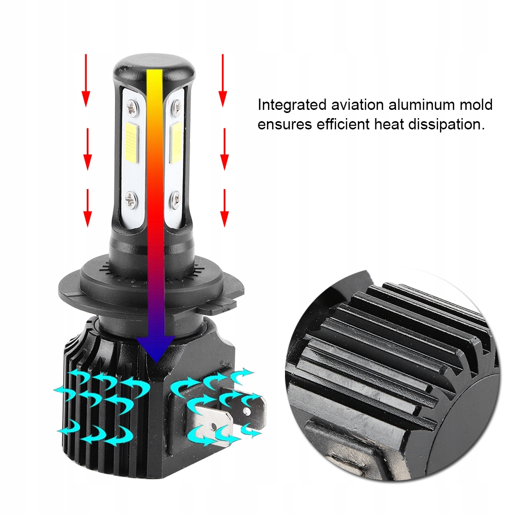 фото №2, Фара 6000 k фара led 5cm z77ei
