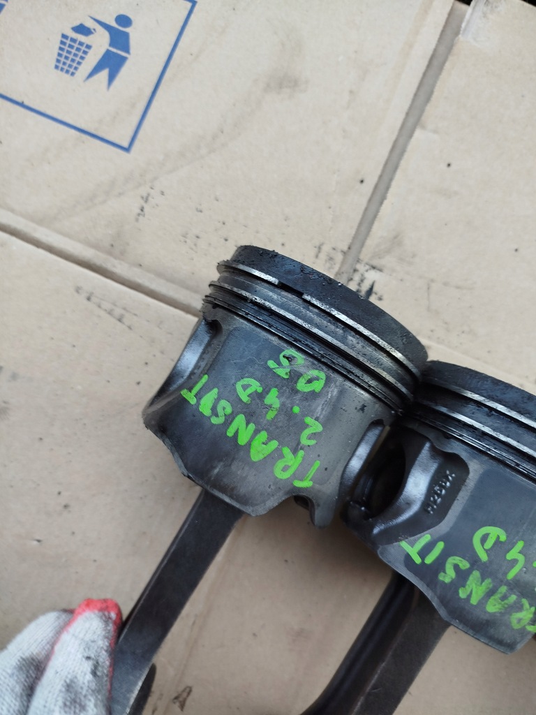 фото №4, Поршень шатун ford transit t350 2.4d