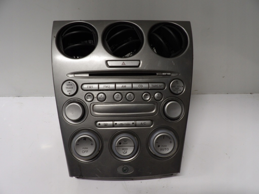 фото №1, Панель кондиціонера радіо mazda 6
