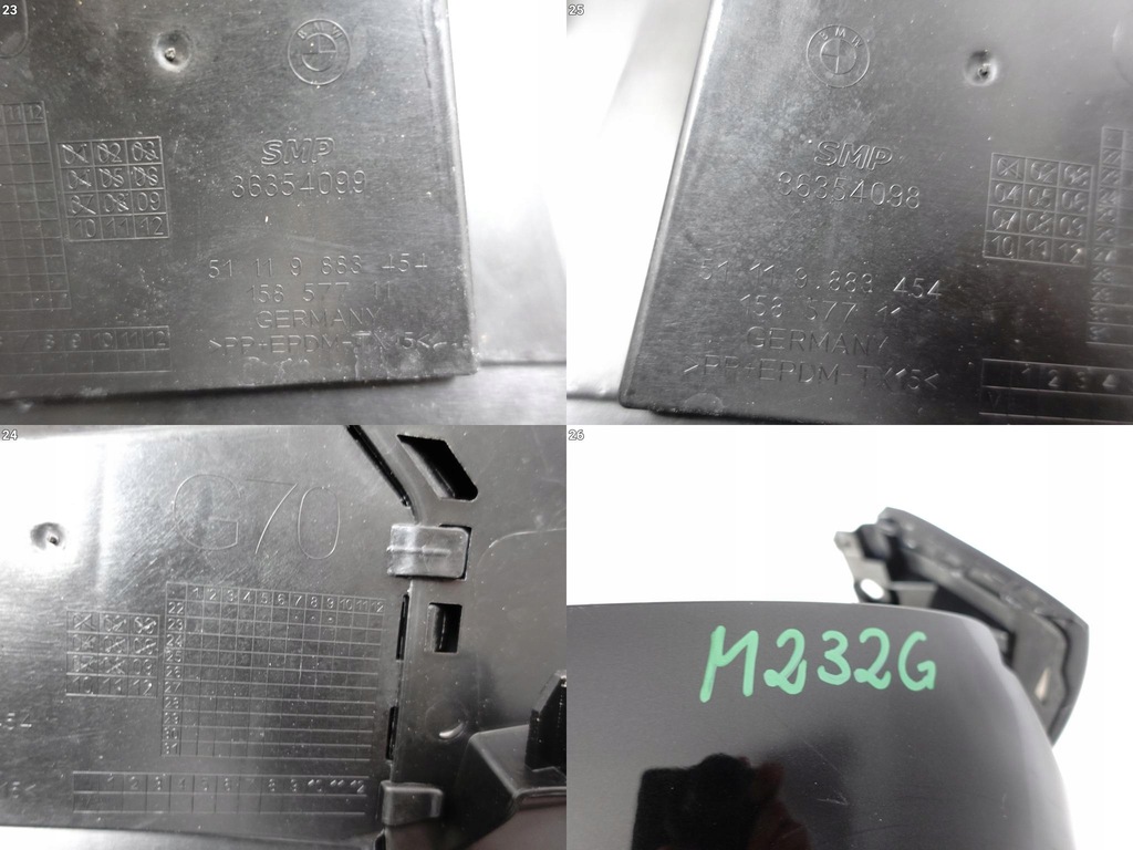 фото №12, Bmw i7 7 g70 m-pakiet 22- бампер перед