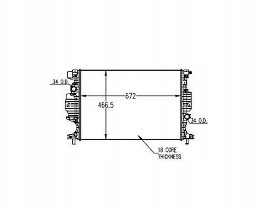 фото №1, Ford fusion 13 - 17 радіатор dg9z-8005-c