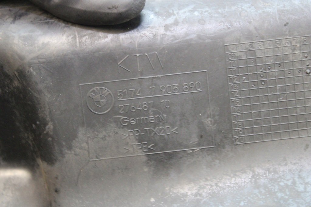 фото №6, Канал впуск повітря бампера правий bmw f10 f11 535d 7903890 mpakiet