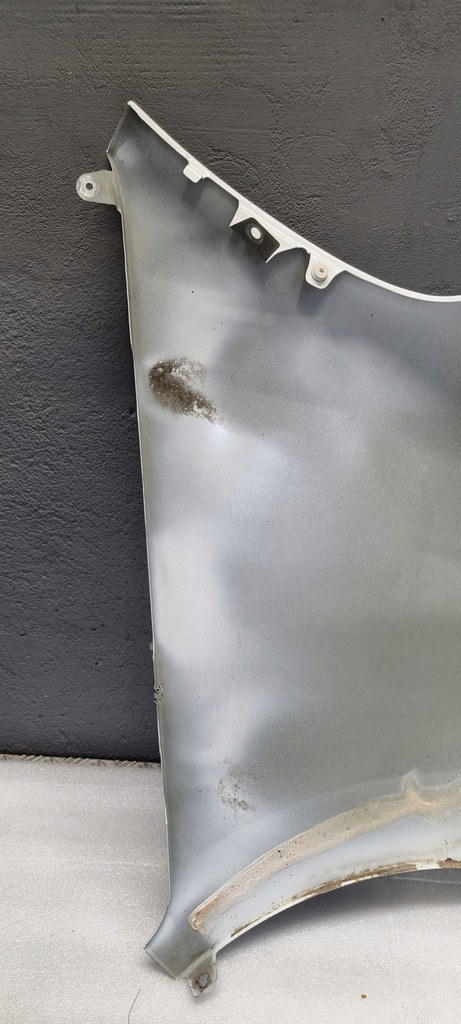 фото №12, Renault master iii lift крыло левый перед передний белый 631010018r