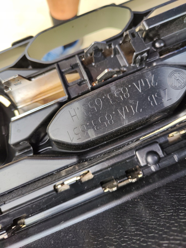 фото №8, Решётка радиатора решётка радиатора перед хром vw t-roc 2ga lift 21- r line 2ga853653h