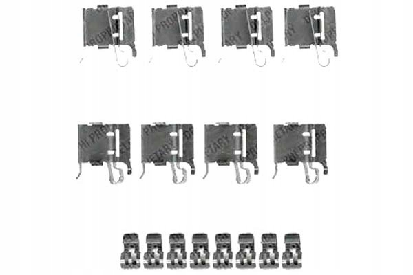 Набір монтажний гальмівних колодок lexus ct mazda 6 toyota a Ціна