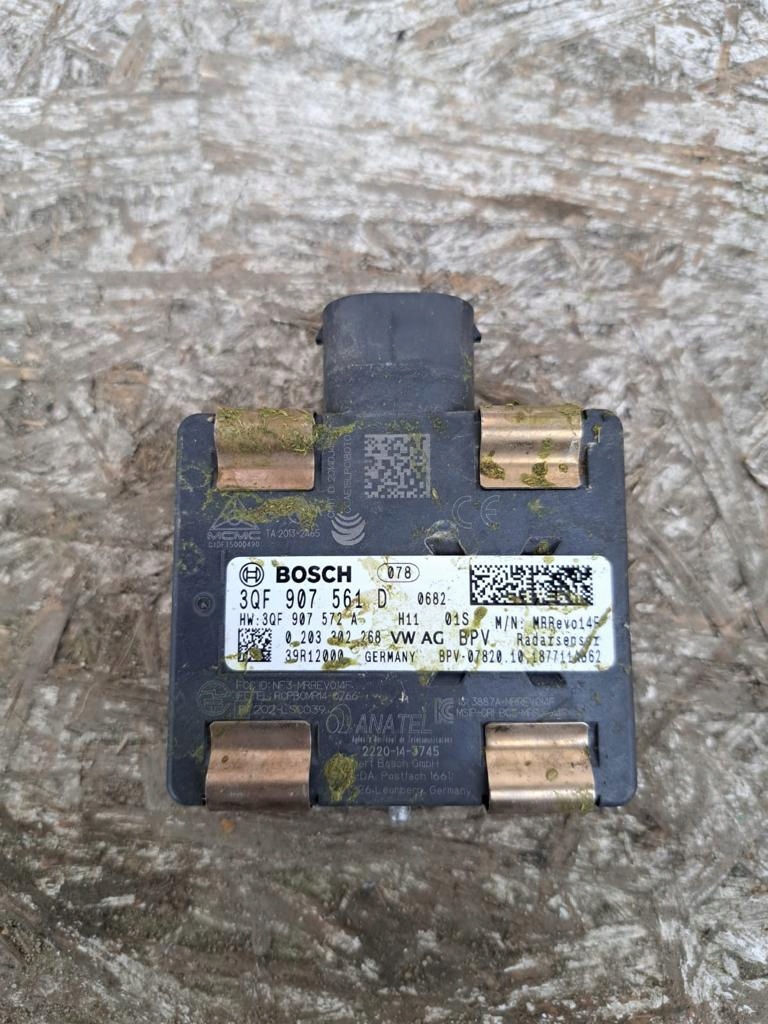 фото №3, Audi vw skoda seat 3qf907561d радар датчик acc