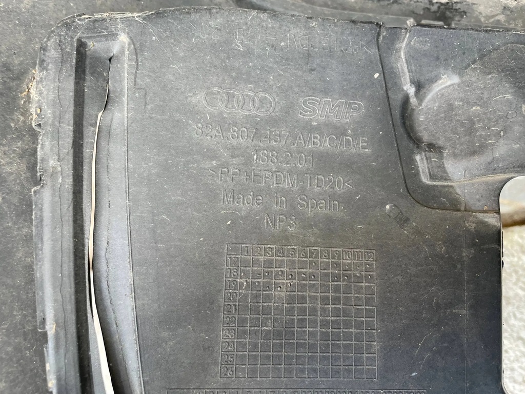 фото №7, Audi a1 ii 82 бампер перед передній 82a807437