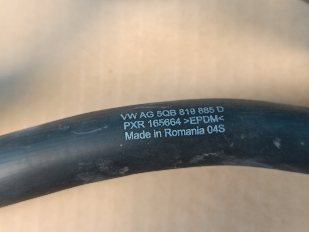 фото №13, Audi q3 f3 sportback 1.4tfsi e 110kw 24r шланг wody 5qb819885d 5qb820693c