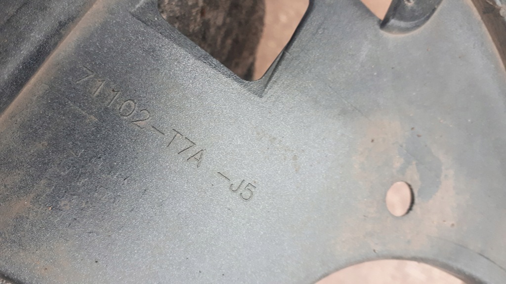 фото №12, Honda hrv hr-v ii lift 18- бампер передний нижний накладка 71102-t7a-j5