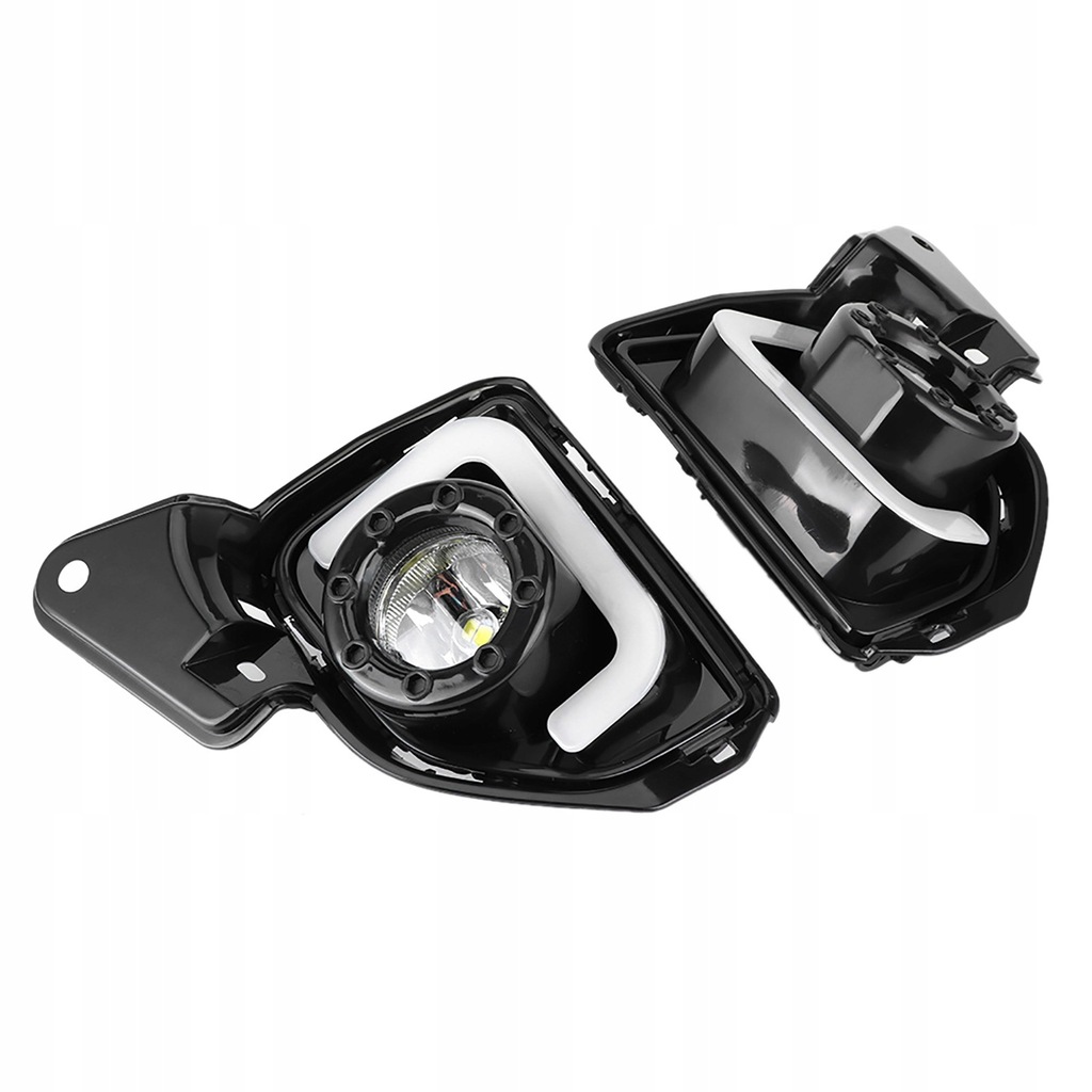 фото №9, 12v led drl свет do движение dziennej лампы противотуманные 6000k - 6500k