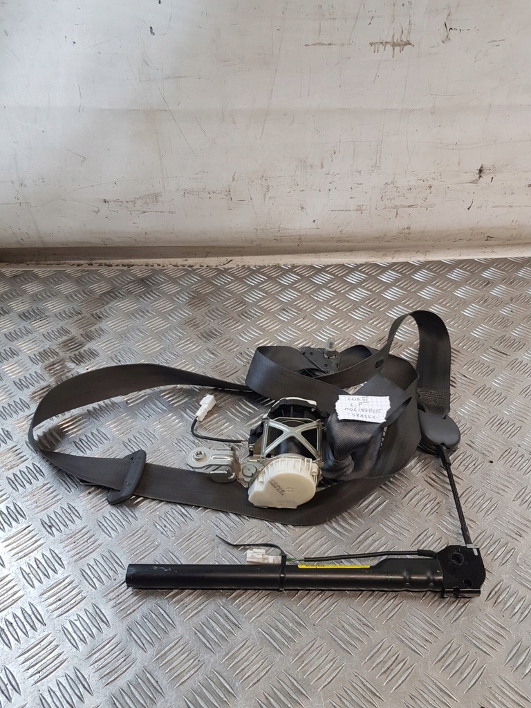 фото №1, Pas безопасности левый перед 33055458c + натяжитель renault clio iii