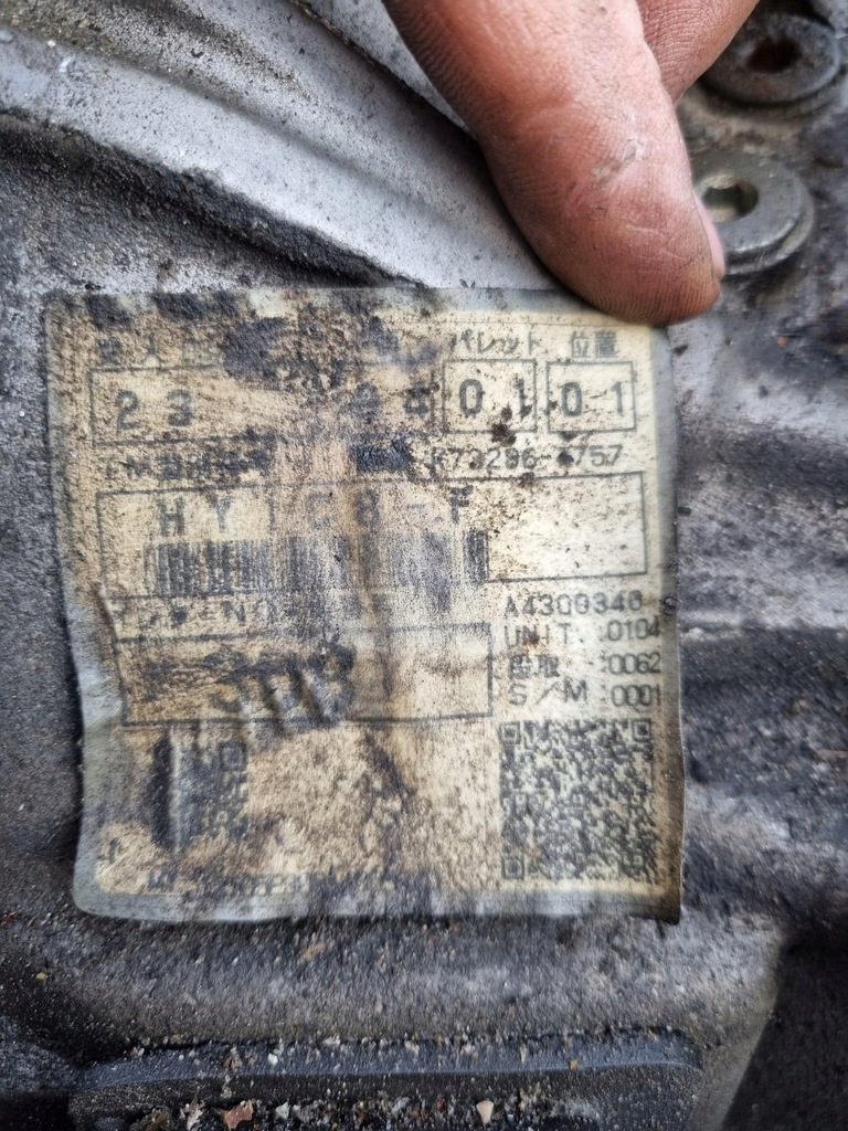 фото №10, Коробка передач передач toyota rav4 iv 2.0 d hy1c8-f