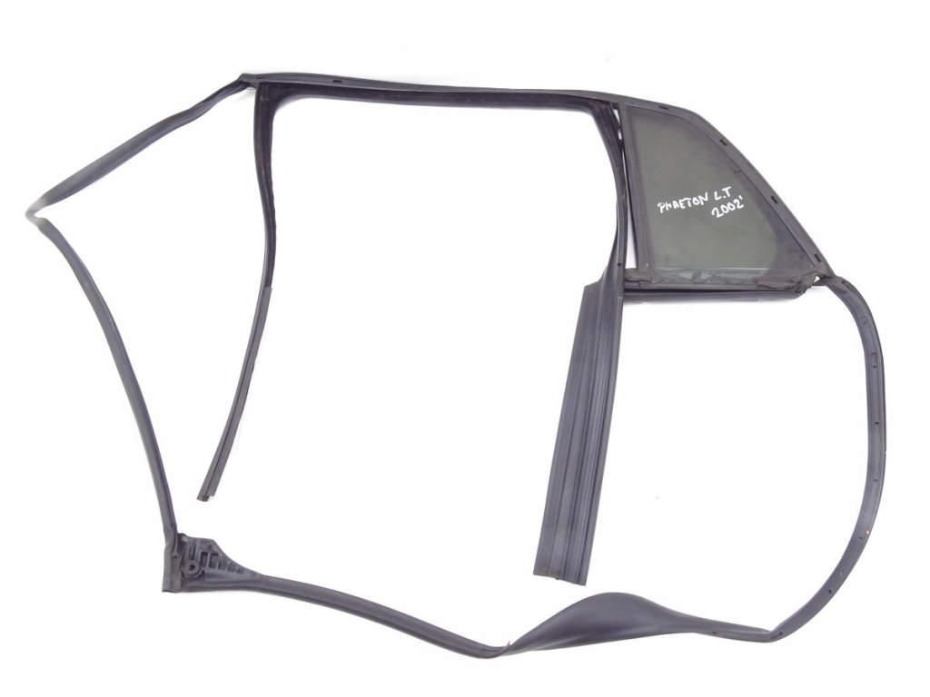 фото №1, Vw phaeton 02-16 скло прокладка двері лівий задня